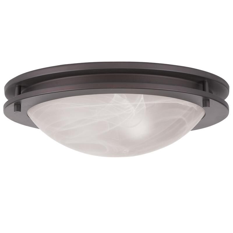 Ariel 13 Inch 2 Light Flush Mount by Livex Lighting